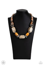 Load image into Gallery viewer, In Good Glazes - Brown Necklace
