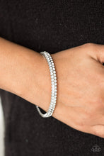 Load image into Gallery viewer, Decked Out In Diamonds - White Bracelet
