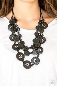 Catalina Coastin - Black Necklace