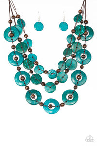 Catalina Coastin - Blue Necklace