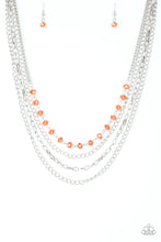 Load image into Gallery viewer, Extravagant Elegance - Orange Necklace
