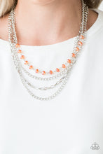 Load image into Gallery viewer, Extravagant Elegance - Orange Necklace
