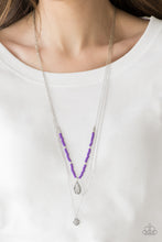 Load image into Gallery viewer, Mild Wild - Purple Necklace
