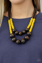 Load image into Gallery viewer, Cancun Cast Away - Yellow Necklace
