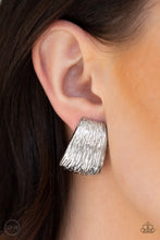 Load image into Gallery viewer, Superstar Shimmer - Silver Earrings
