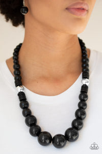 Panama Panorama - Black Necklace