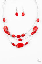 Load image into Gallery viewer, Radiant Reflections - Red Necklace
