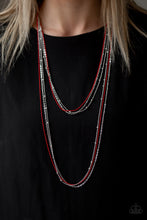 Load image into Gallery viewer, What A COLORFUL World - Red Necklace
