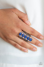 Load image into Gallery viewer, BLING Your Heart Out - Blue Ring
