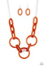 Load image into Gallery viewer, Turn Up The Heat - Orange Necklace
