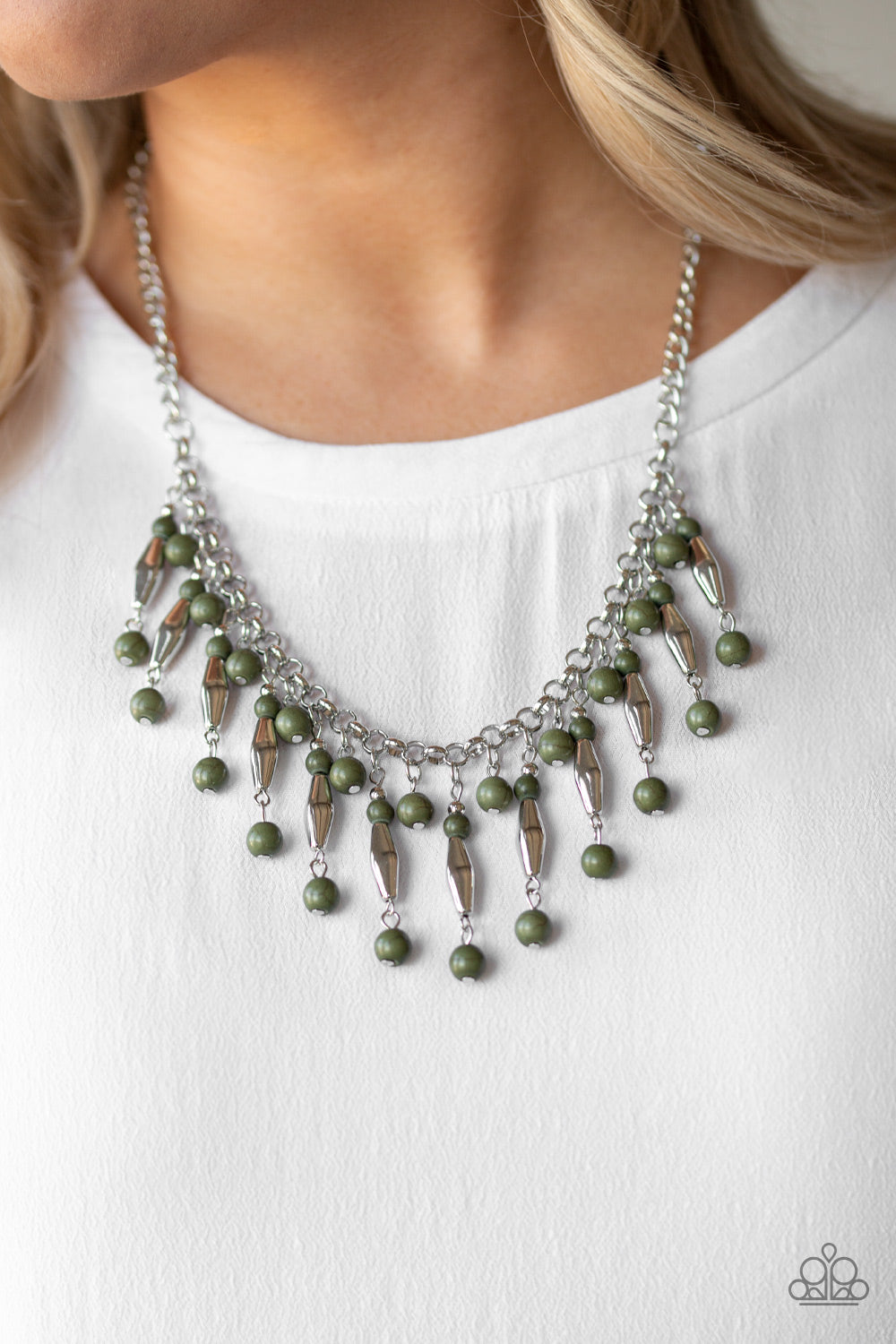 Earth Conscious - Green Necklace