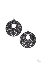 Load image into Gallery viewer, Mandala Mambo - Black Earrings
