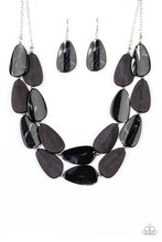 Load image into Gallery viewer, Colorfully Calming - Black Necklace
