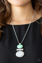 Load image into Gallery viewer, Finding Balance - Green Necklace
