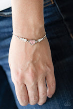 Load image into Gallery viewer, Big-Hearted Beam - Pink Bracelet
