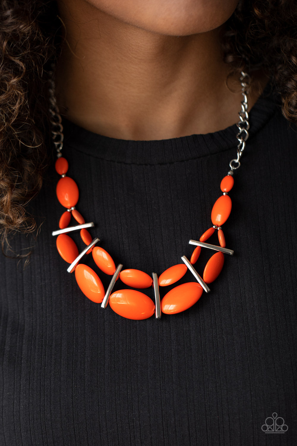 Law of the Jungle - Orange Necklace