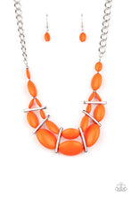 Load image into Gallery viewer, Law of the Jungle - Orange Necklace
