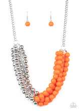 Load image into Gallery viewer, Layer After Layer - Orange Necklace
