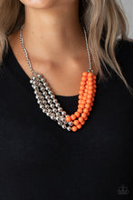 Load image into Gallery viewer, Layer After Layer - Orange Necklace
