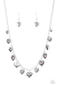 Lovely Lockets - Pink Necklace