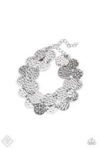 Rooted To The SPOTLIGHT - Silver Bracelet-Magnificent Musings