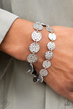 Load image into Gallery viewer, Rooted To The SPOTLIGHT - Silver Bracelet-Magnificent Musings
