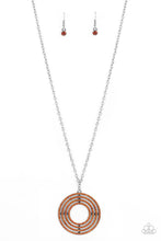 Load image into Gallery viewer, High-Value Target - Brown Necklace
