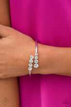 Load image into Gallery viewer, Defying Dazzle - White Bracelet - Fiercely 5th Avenue
