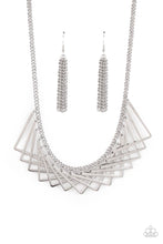 Load image into Gallery viewer, Metro Mirage - Silver Necklace
