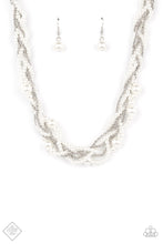 Load image into Gallery viewer, Royal Reminiscence - White Necklace - Fiercely 5th Avenue
