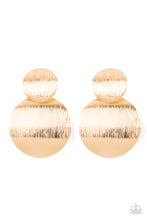 Load image into Gallery viewer, Here Today, GONG Tomorrow - Gold Earrings
