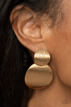 Load image into Gallery viewer, Here Today, GONG Tomorrow - Gold Earrings
