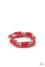 Load image into Gallery viewer, Desert Rainbow - Red Bracelet
