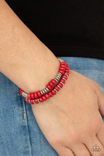 Load image into Gallery viewer, Desert Rainbow - Red Bracelet
