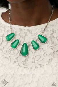 Newport Princess - Green Necklace - Glimpses of Malibu