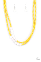 Load image into Gallery viewer, Extended STAYCATION - Yellow Necklace
