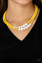 Load image into Gallery viewer, Extended STAYCATION - Yellow Necklace
