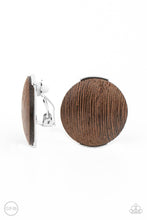 Load image into Gallery viewer, WOODWORK It - Brown Earring
