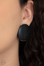 Load image into Gallery viewer, WOODWORK It - Black Earring
