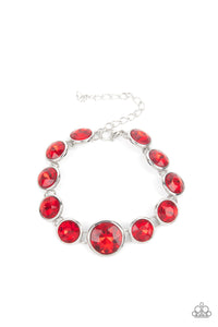 Lustrous Luminosity - Red Bracelet