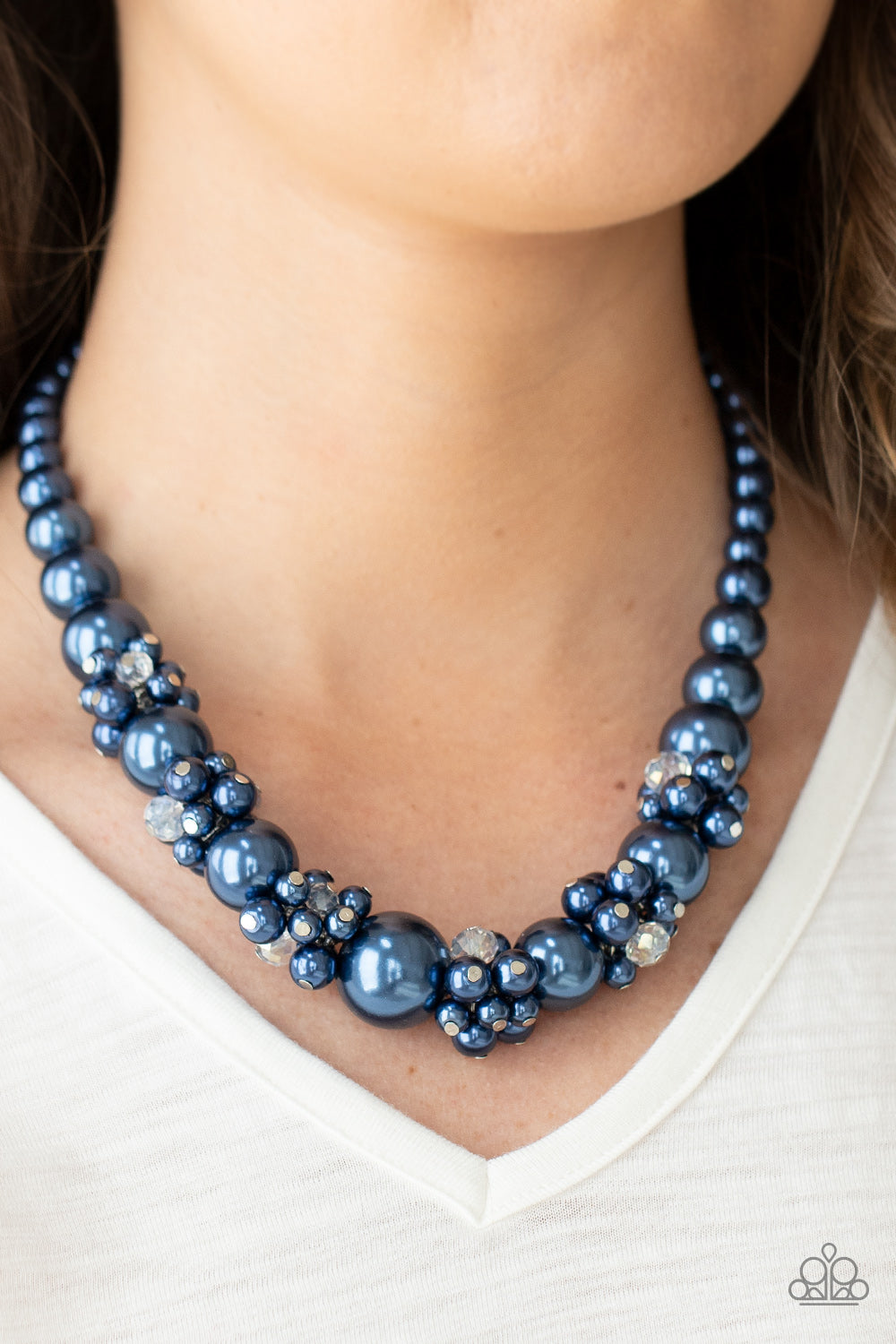 All Dolled UPSCALE - Blue Necklace