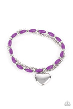 Load image into Gallery viewer, Candy Gram - Purple Bracelet
