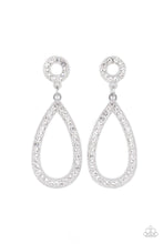 Load image into Gallery viewer, Regal Revival - White Earrings
