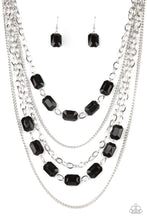 Load image into Gallery viewer, Standout Strands - Black Necklace
