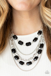 Standout Strands - Black Necklace