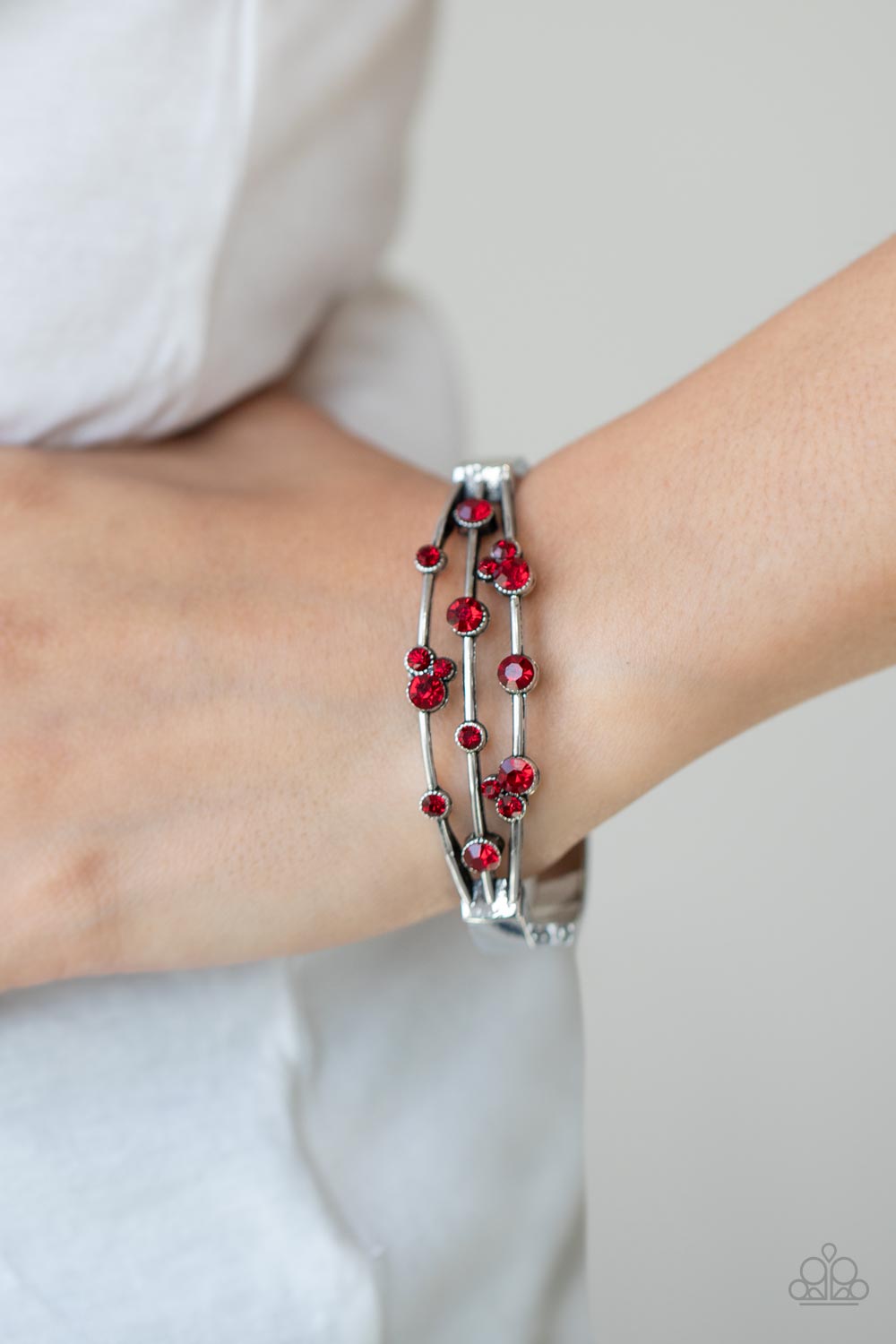 Cosmic Candescence - Red Bracelet