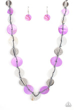 Load image into Gallery viewer, Seashore Spa - Purple Necklace
