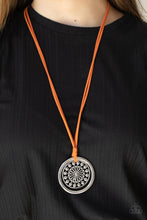 Load image into Gallery viewer, One MANDALA Show - Orange Necklace
