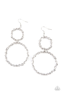 Twist of FABULOUS - Silver Earrings