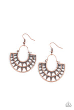 Load image into Gallery viewer, Solar Surge - Copper Earrings
